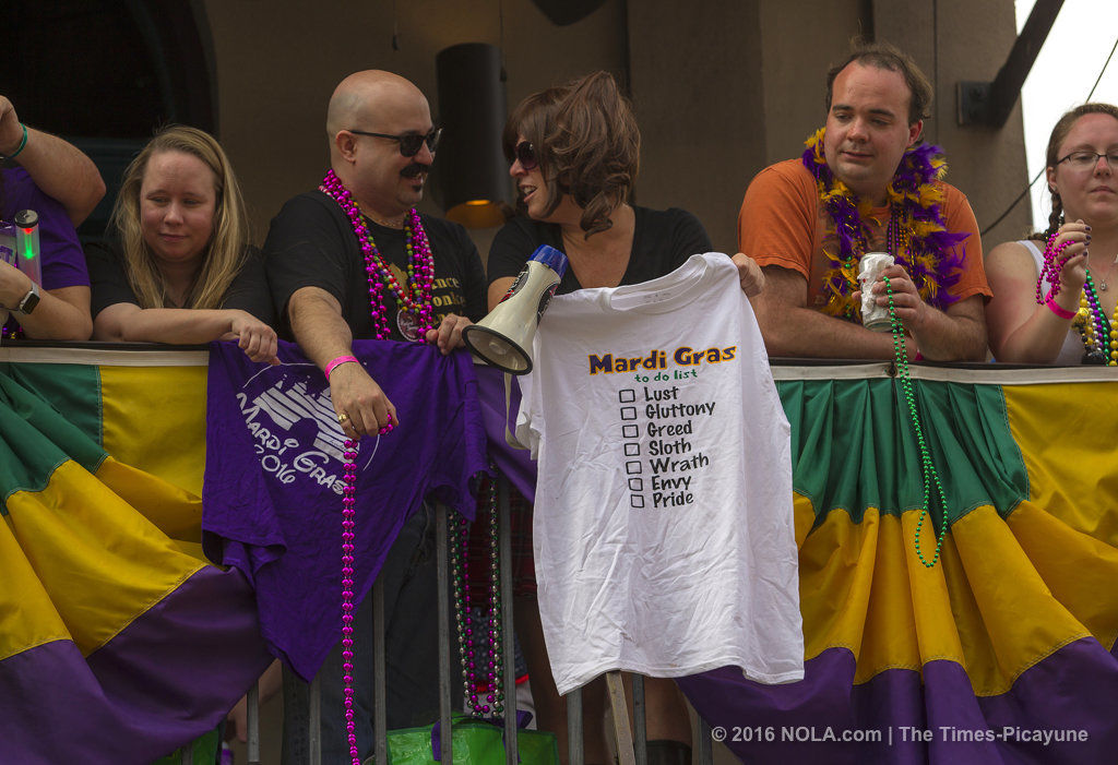 Lundi Gras in the French Quarter 2017